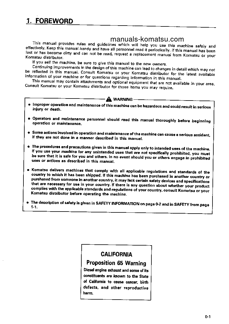 Protected: WA320-3(JPN)-AUTOSHIFT TRANSMISSION S/N 54001-UP Operation manual (English)