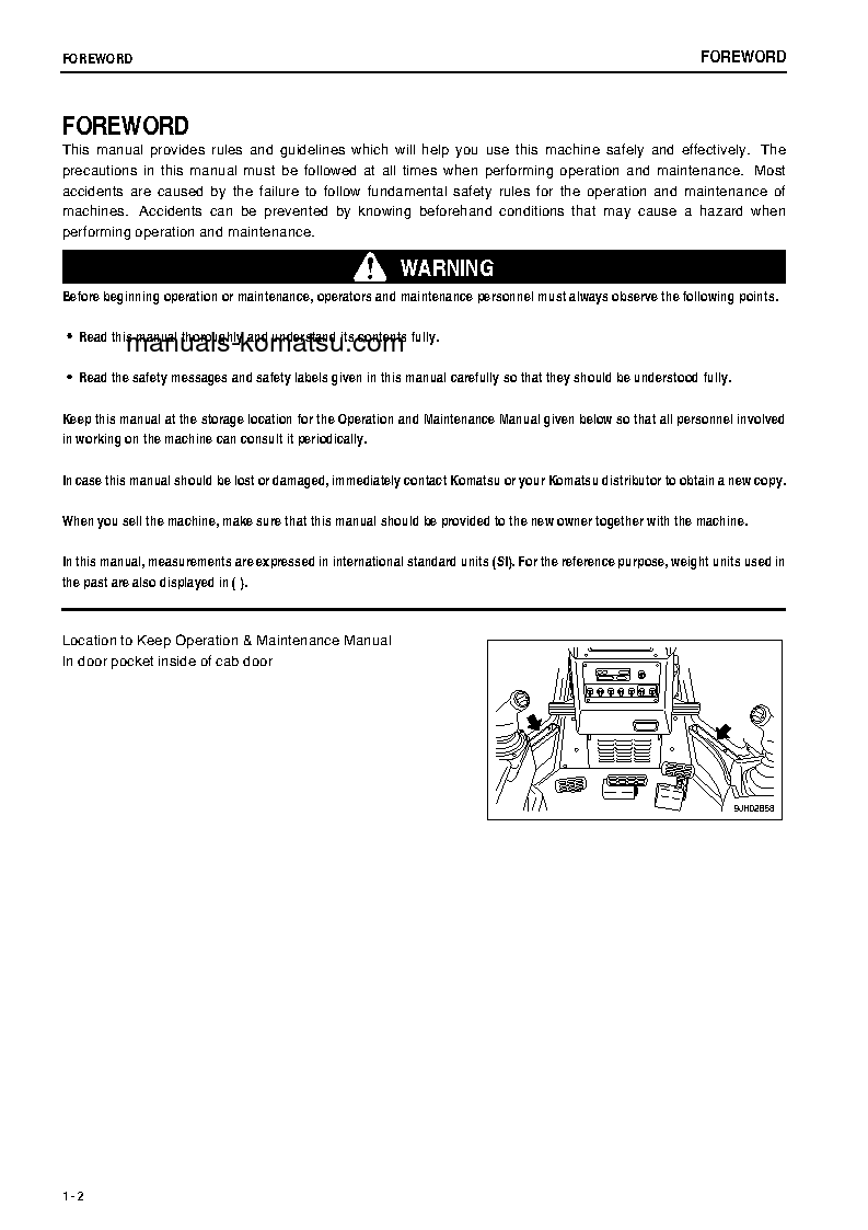 Protected: D375A-5(JPN)-E0 S/N 50065-50090 Operation manual (English)