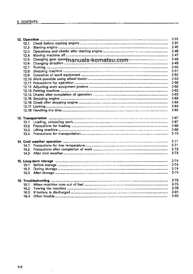 Protected: WA380-3(JPN) S/N 54001-UP Operation manual (English)
