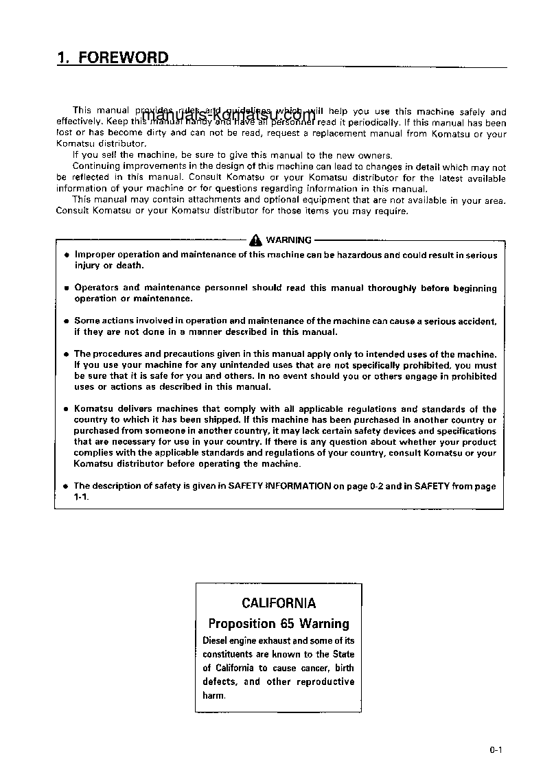 Protected: WA420-3(JPN) S/N 54001-UP Operation manual (English)