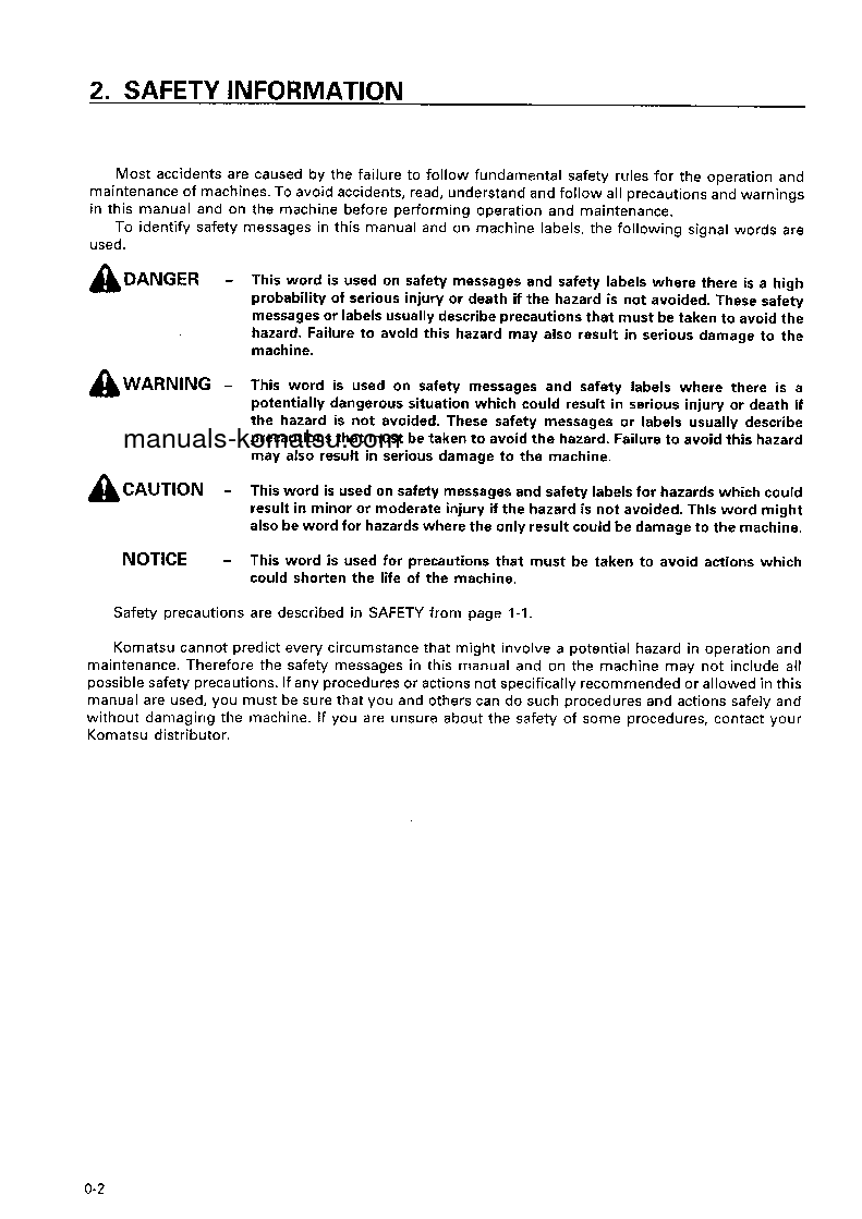 Protected: WA420-3(JPN) S/N 54001-UP Operation manual (English)