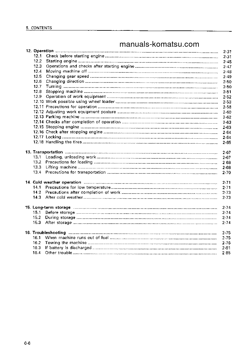 Protected: WA420-3(JPN) S/N 54001-UP Operation manual (English)