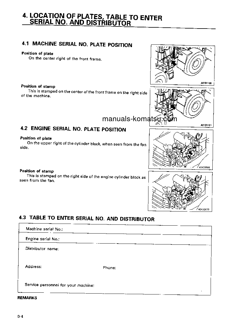 Protected: WA470-3(JPN)-MONO LEVER, AUTOSHIFT TRAMSMISSION S/N 54001-UP Operation manual (English)