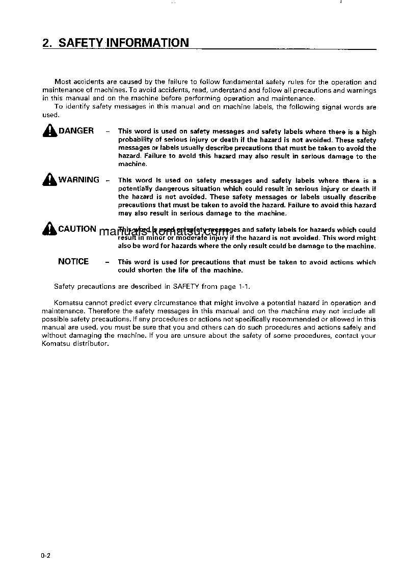 Protected: WA470-3(JPN) S/N 54001-UP Operation manual (English)