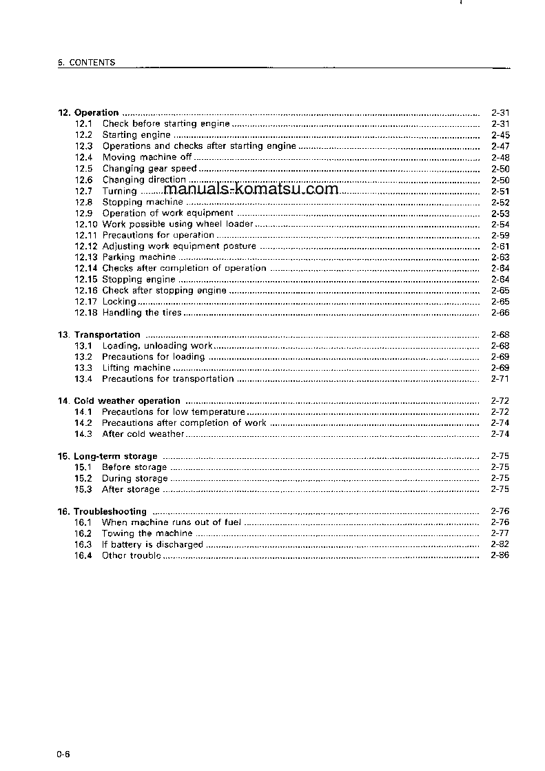 Protected: WA470-3(JPN) S/N 54001-UP Operation manual (English)