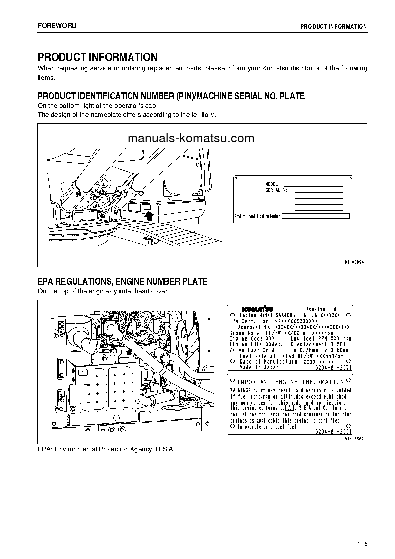 Protected: PC130-8(JPN) S/N 80001-UP Operation manual (English)