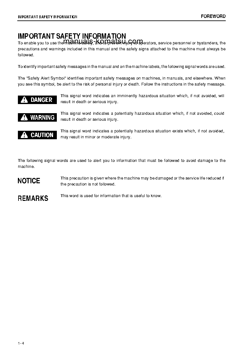 Protected: D21A-8(JPN)-INTERIM TIER4 S/N 90001-90218 Operation manual (English)