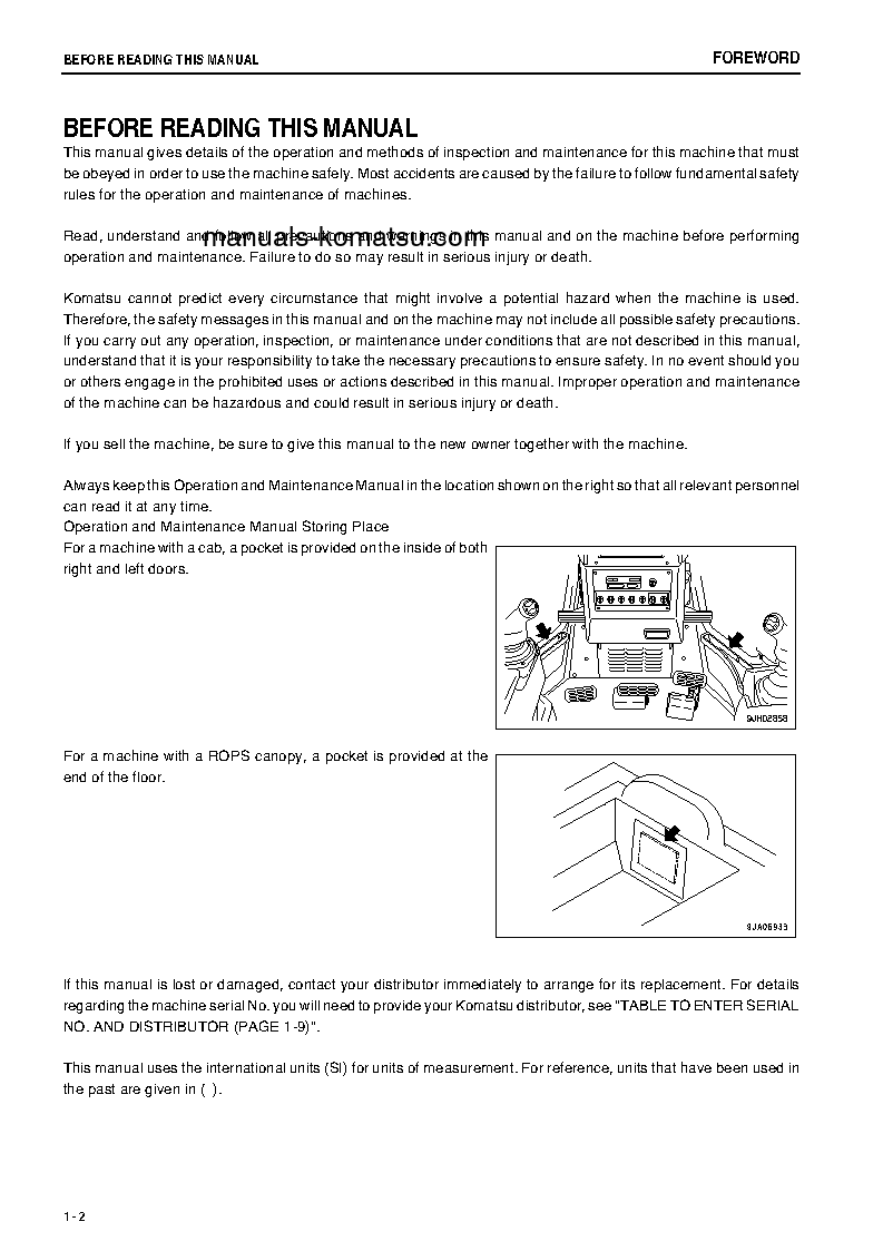 Protected: D65EX-15(JPN)-TIER3 PLUS UNDERCARRIAGE S/N 71069-71675 Operation manual (English)