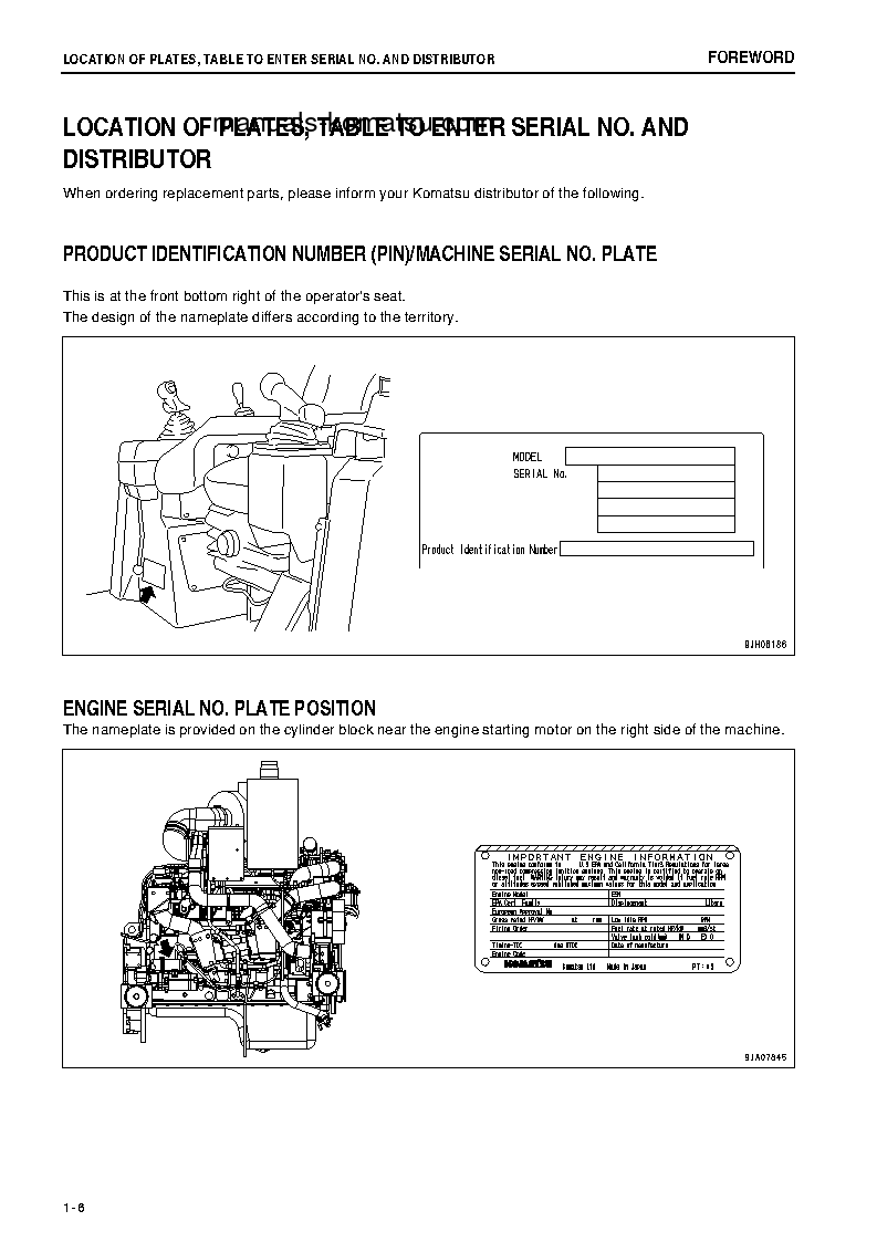 Protected: D85EX-15(JPN)-TIER3 S/N 11474-11600 Operation manual (English)