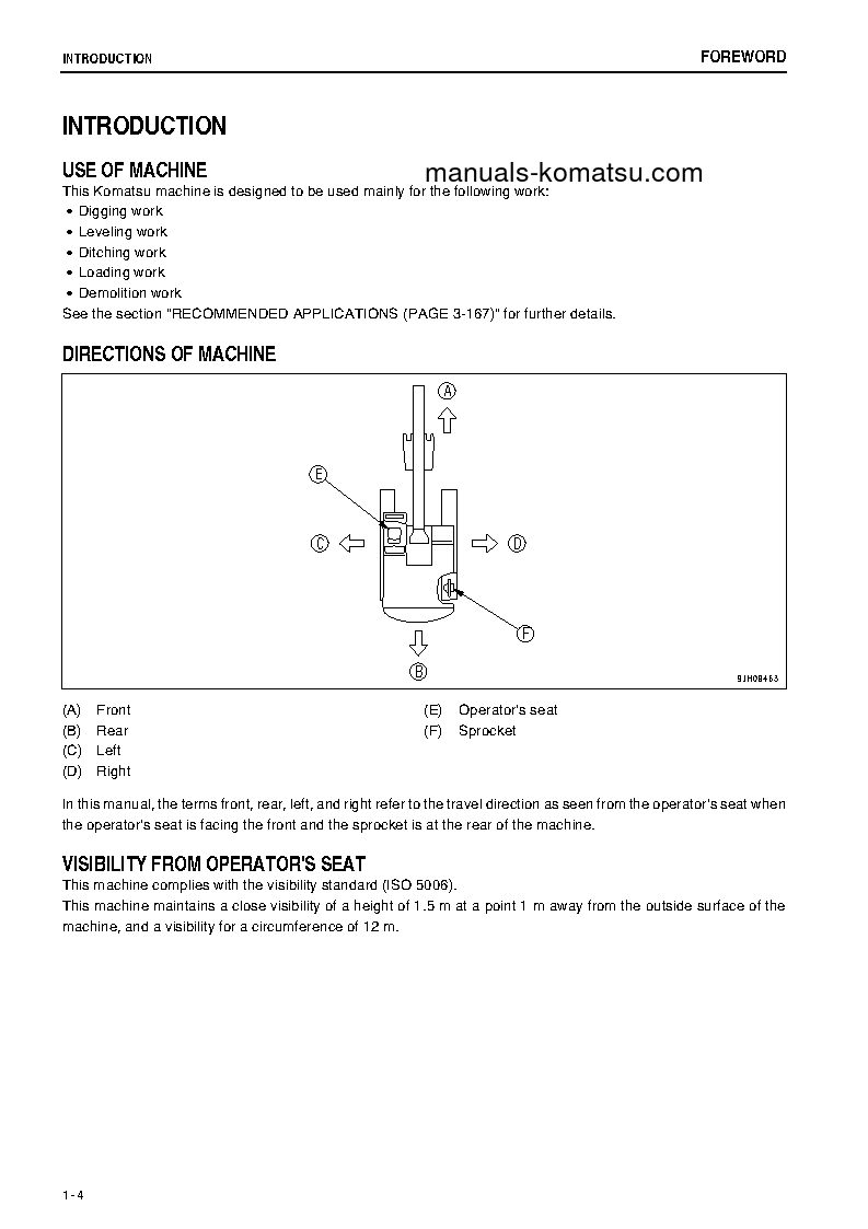 Protected: PC270LC-8(JPN)-WORK EQUIPMENT GREASE 500H S/N 30001-30116 Operation manual (English)