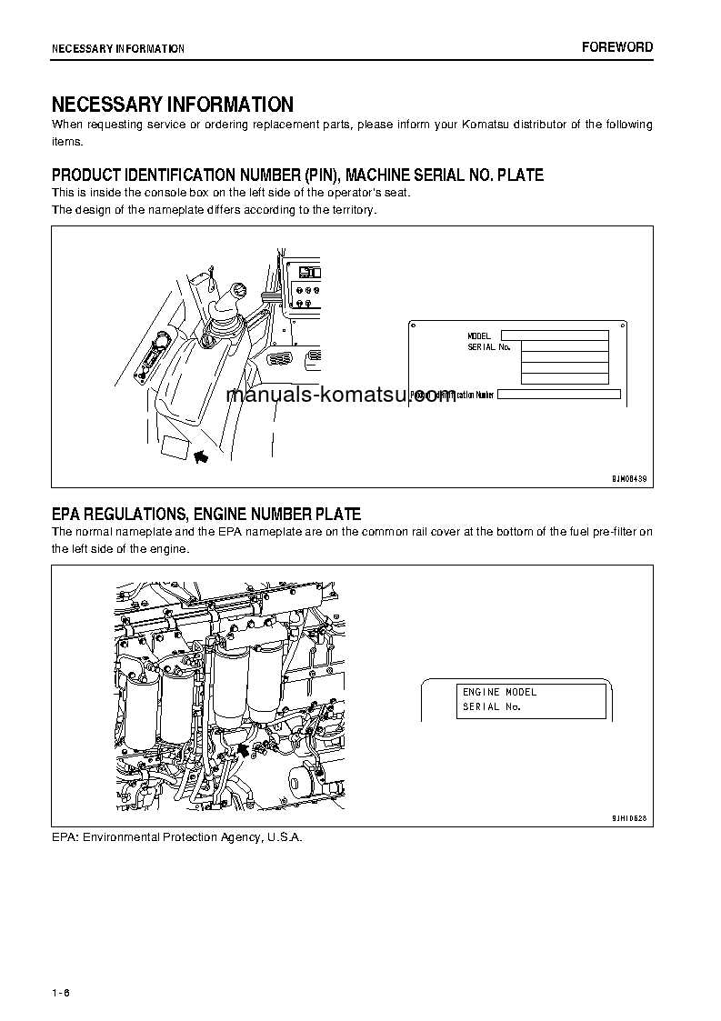Protected: D475A-5(JPN)-TIER2 S/N 30071-30125 Operation manual (English)
