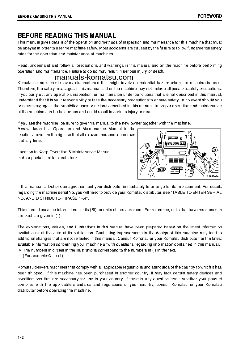 Protected: D275AX-5(JPN)-TIER3 S/N 30132-30208 Operation manual (English)