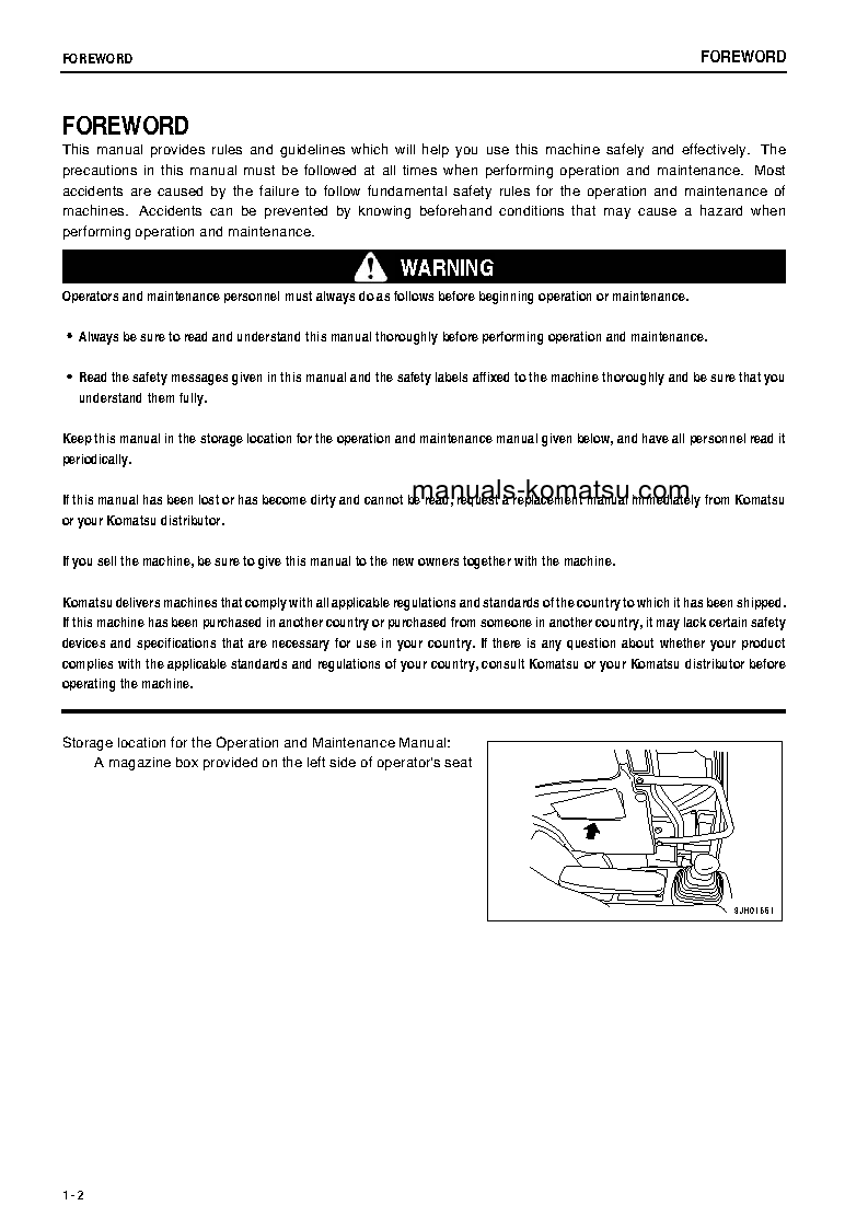 Protected: PC78US-6(JPN) S/N 13001-UP Operation manual (English)