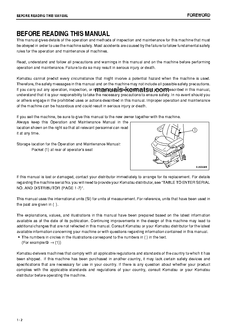 Protected: WA480-6(JPN) S/N 90001-90090 Operation manual (English)