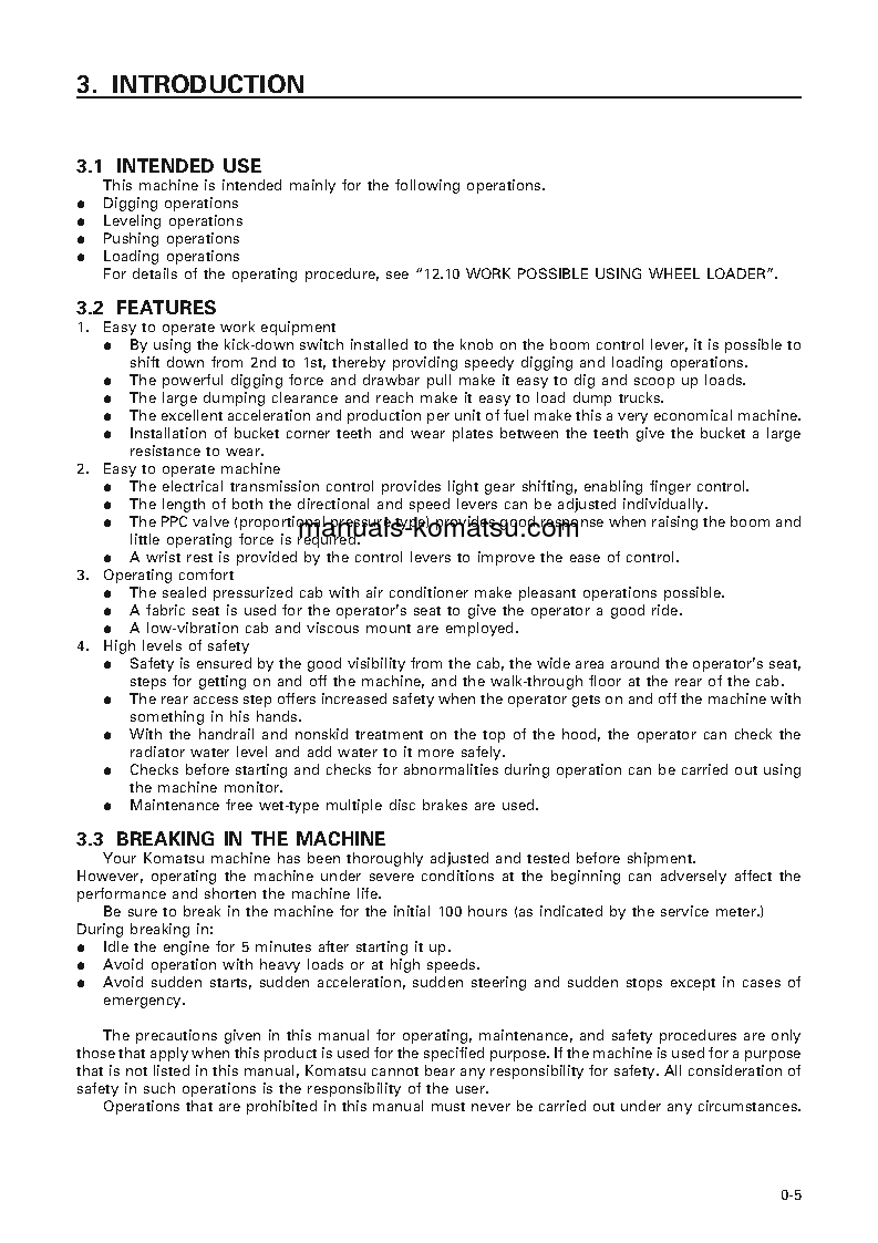 Protected: WA900-3(JPN) S/N 50101-50130 Operation manual (English)