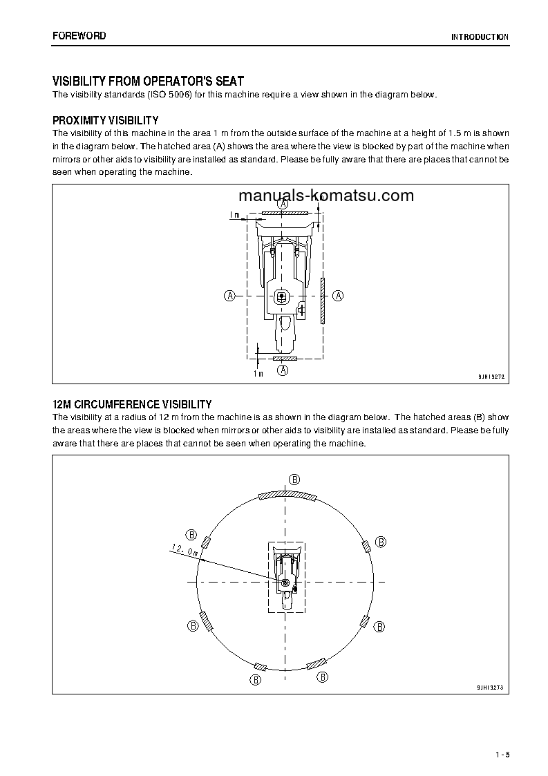 Protected: D375A-5(JPN)-R S/N 55001-55011 Operation manual (English)