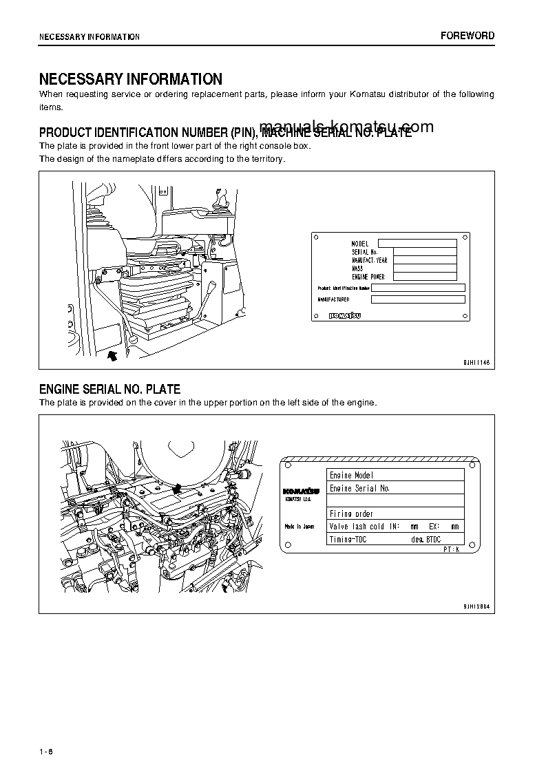 Protected: D375A-5(JPN)-R S/N 55001-55011 Operation manual (English)