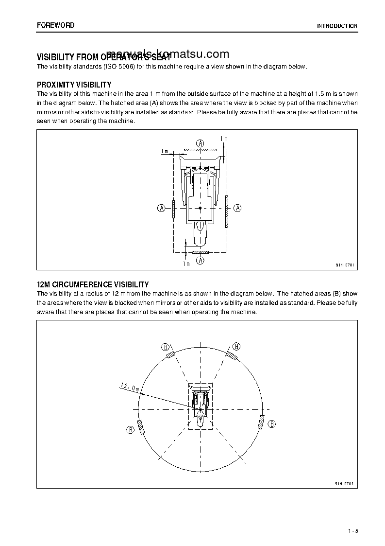 Protected: D475A-5(JPN)-TIER2, ONE-WAY STEERING LEVER S/N 30071-30125 Operation manual (English)