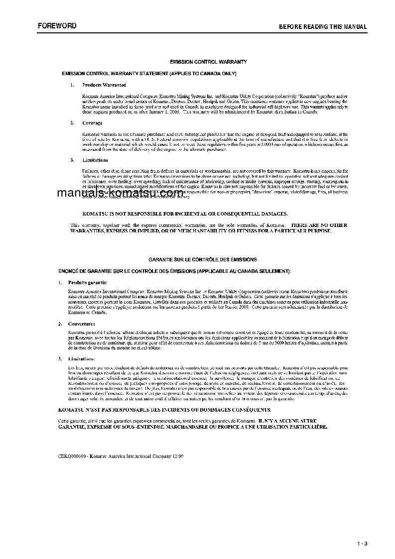 Protected: D155AX-6(JPN) S/N 80807-UP Operation manual (English)