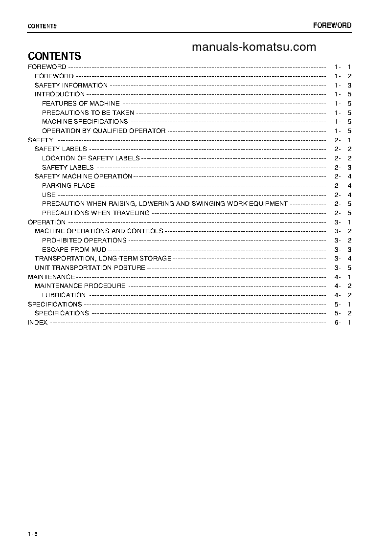 Protected: PC200LC-7(JPN)-SUPER LONG FRONT S/N 200001-UP Operation manual (English)