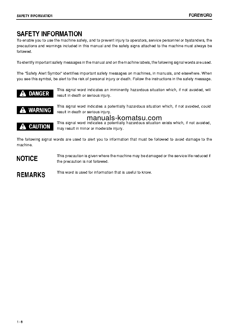 Protected: PC300LC-8(JPN)-WEBASTO HEATER SPEC., WORK EQUIPMENT GREASE 100H S/N 60771-61206 Operation manual (English)