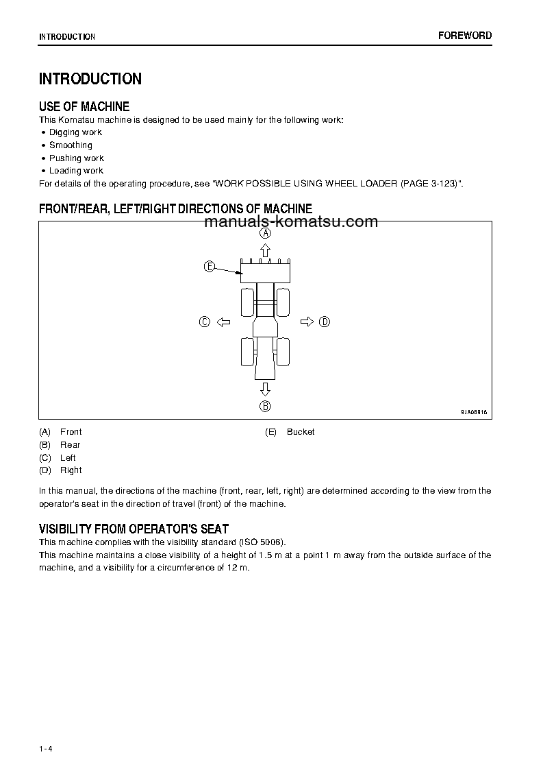 Protected: WA150-6(JPN) S/N 80001-80050 Operation manual (English)
