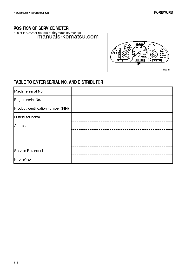 Protected: WA150-6(JPN) S/N 80001-80050 Operation manual (English)