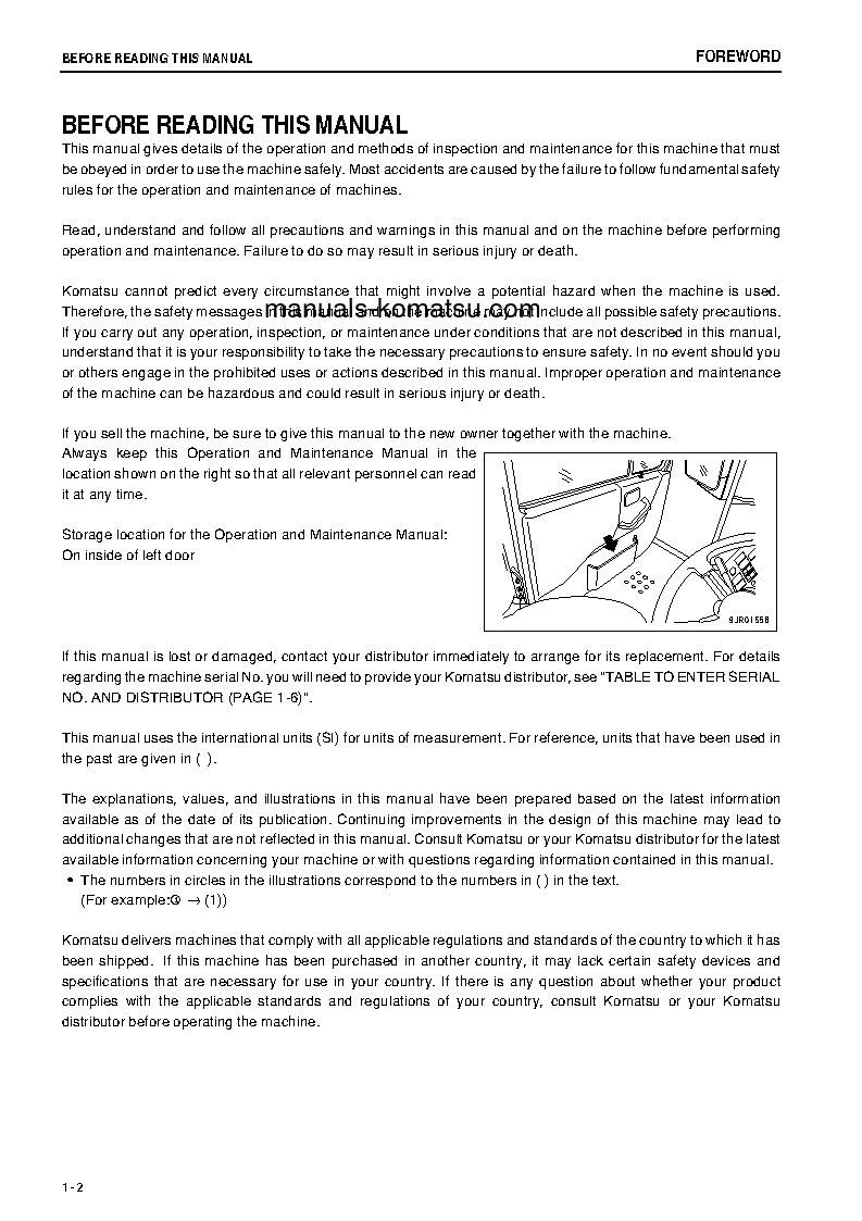 Protected: HD325-7(JPN) S/N 7569-7581 Operation manual (English)