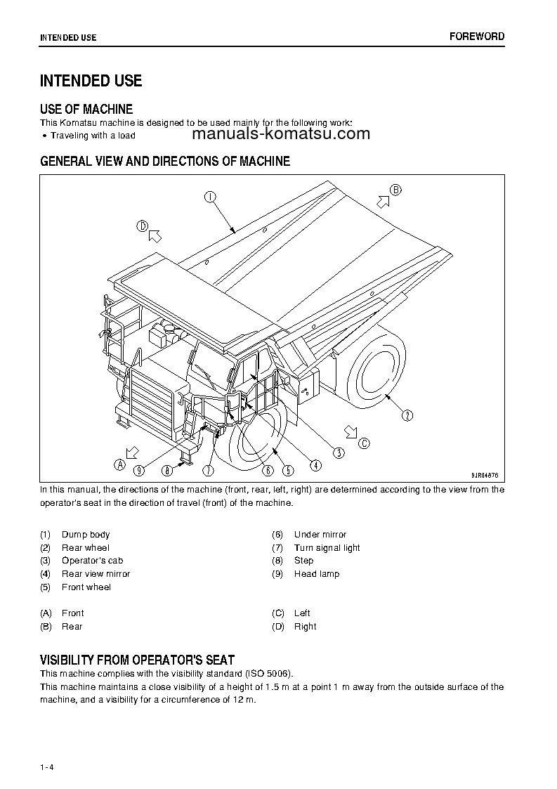 Protected: HD605-7(JPN)-TIER3 S/N 10694-10717 Operation manual (English)