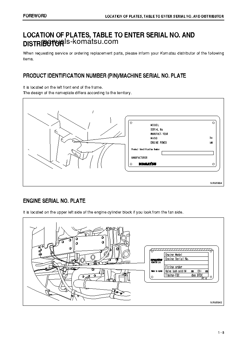 Protected: HD465-7(JPN)-R S/N 15298-15308 Operation manual (English)