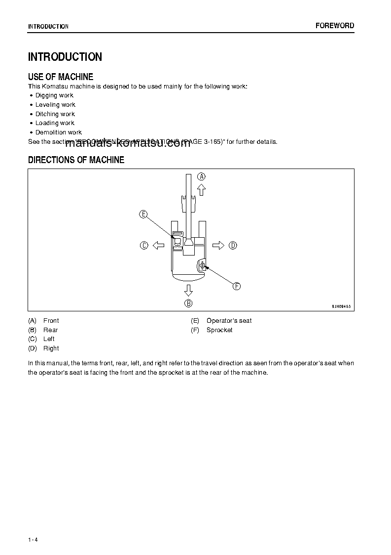 Protected: PC400LC-8(JPN)-WORK EQUIPMENT GREASE 100H S/N 70290-70455 Operation manual (English)
