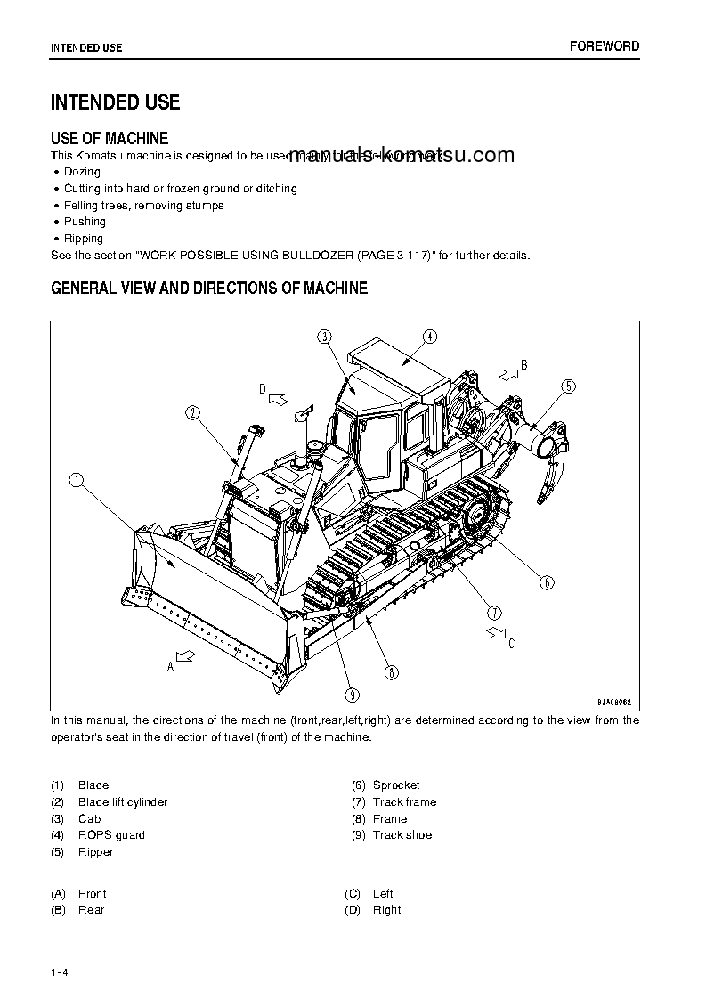 Protected: D85PX-15(JPN)-W/O EGR S/N 20003-20012 Operation manual (English)