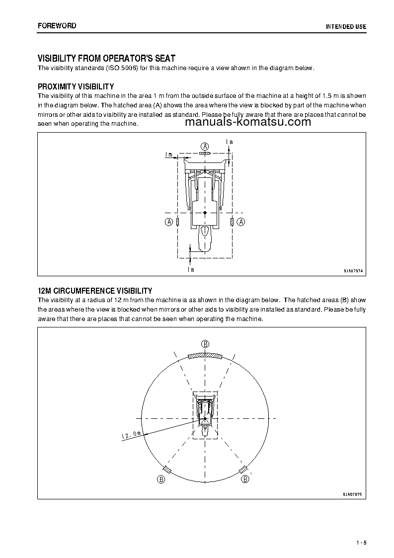 Protected: D85PX-15(JPN)-W/O EGR S/N 20003-20012 Operation manual (English)