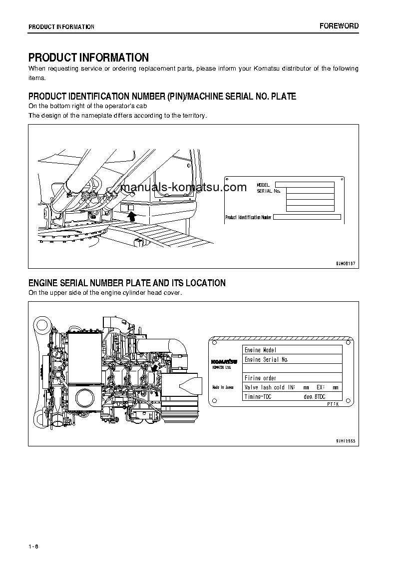 Protected: PC800-8(JPN)-W/O EGR S/N 60025-60031 Operation manual (English)