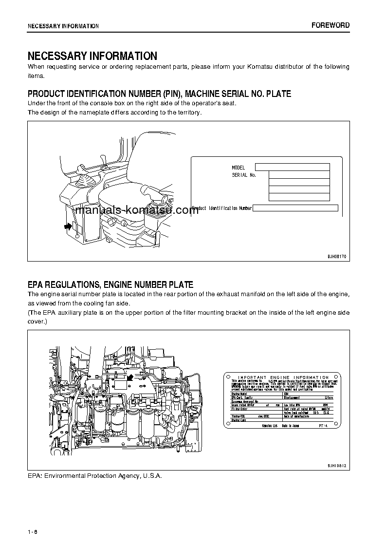 Protected: D275AX-5(JPN)-TIER3 S/N 30209-30216 Operation manual (English)
