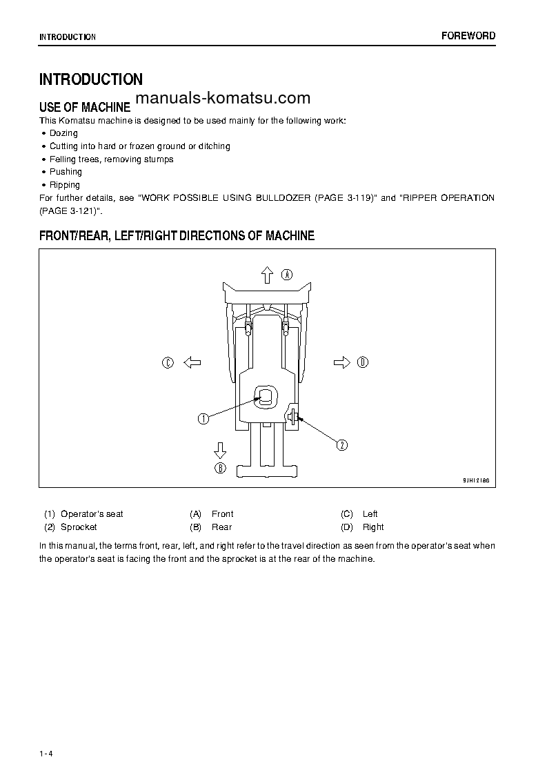 Protected: D275A-5(JPN)-W/O EGR S/N 35019-35032 Operation manual (English)