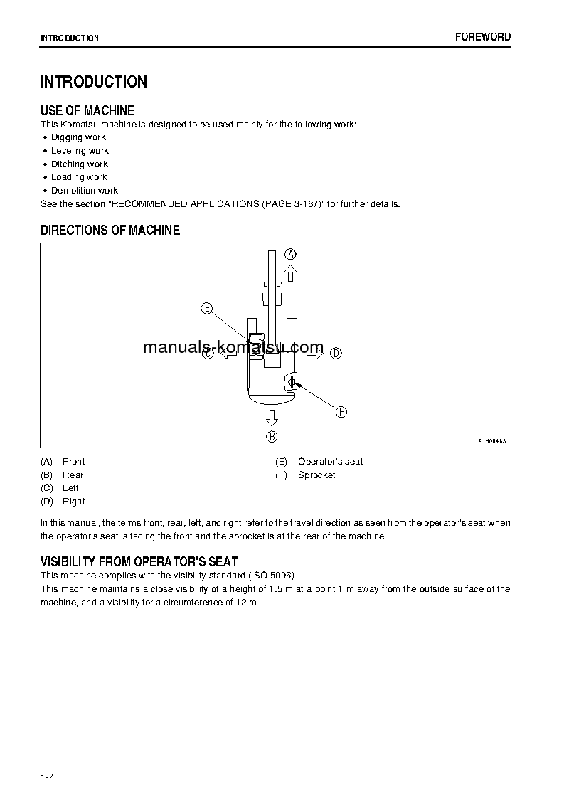 Protected: PC270-8(JPN)-WORK EQUIPMENT GREASE 500H S/N 30117-30136 Operation manual (English)