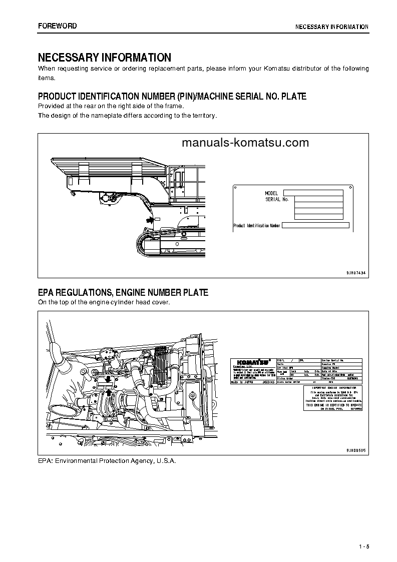 Protected: BR380JG-1(JPN)-TIER3 S/N 2609-2620 Operation manual (English)