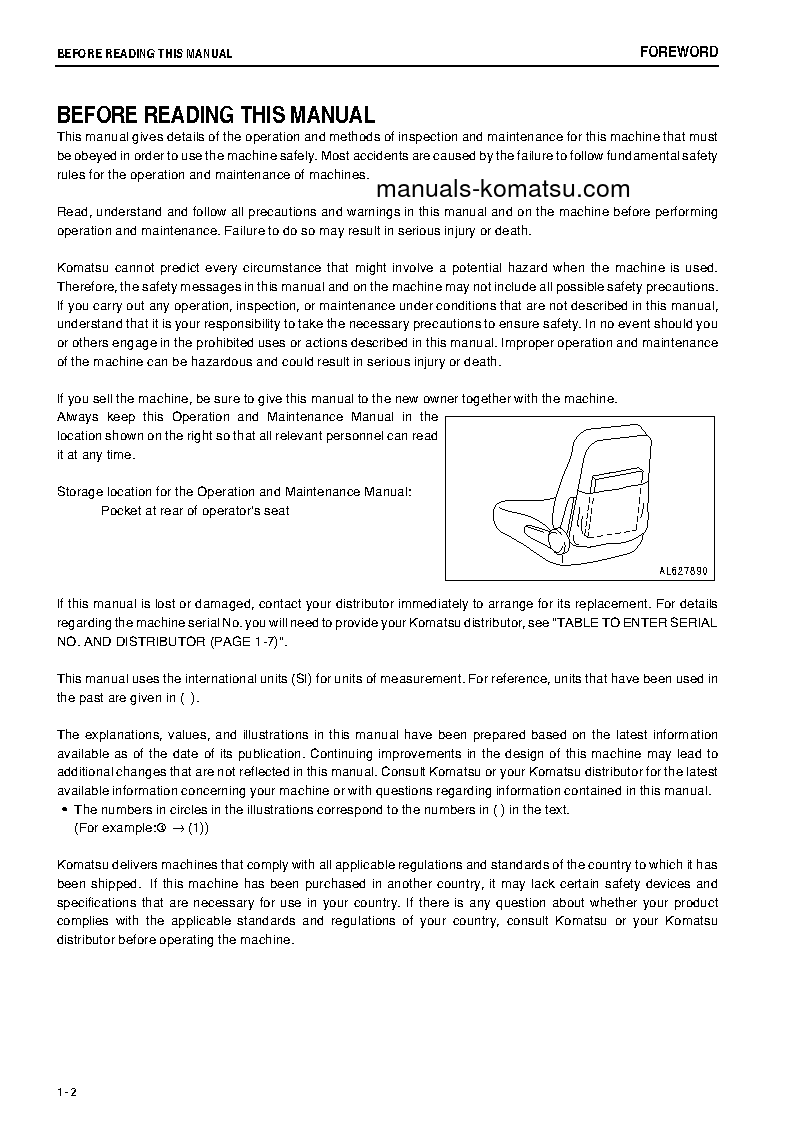 Protected: GD555-5(JPN) S/N 55001-55007 Operation manual (English)