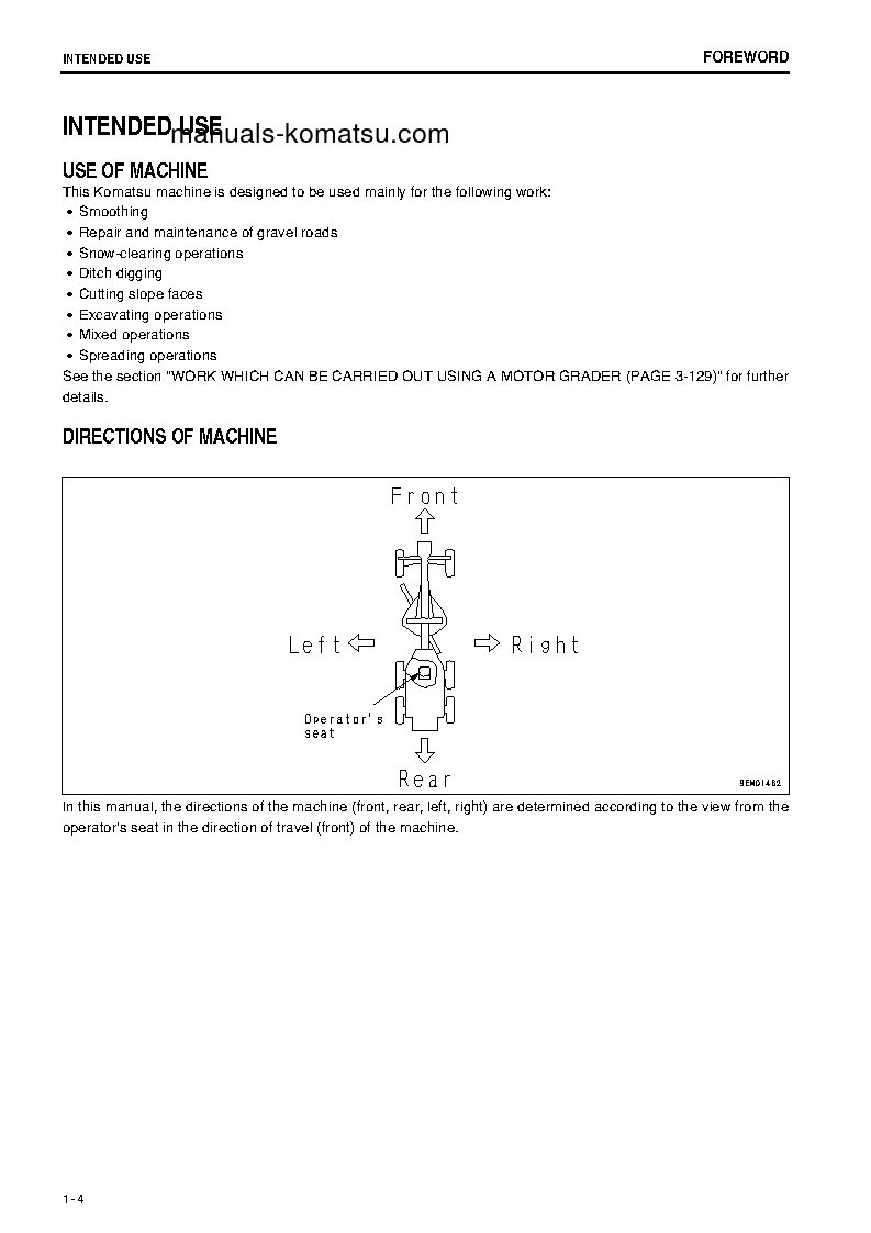 Protected: GD555-5(JPN) S/N 55001-55007 Operation manual (English)