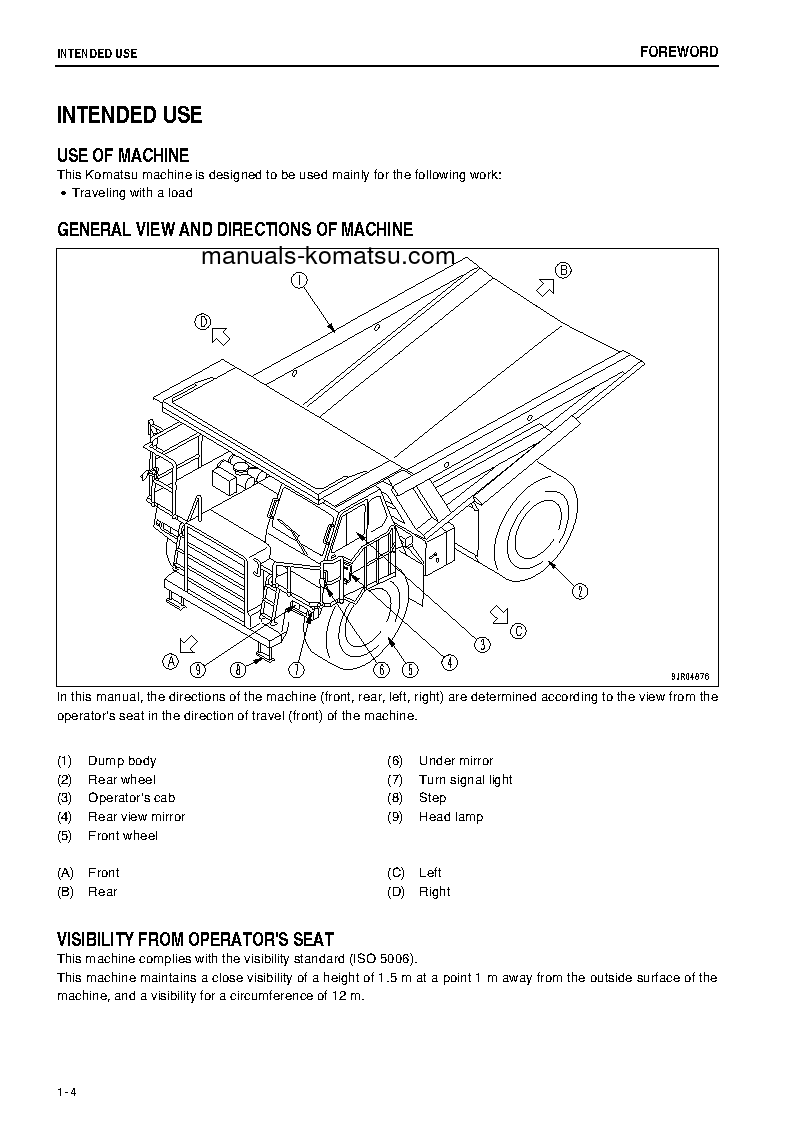 Protected: HD605-7(JPN)-TIER3 S/N 10718-10738 Operation manual (English)