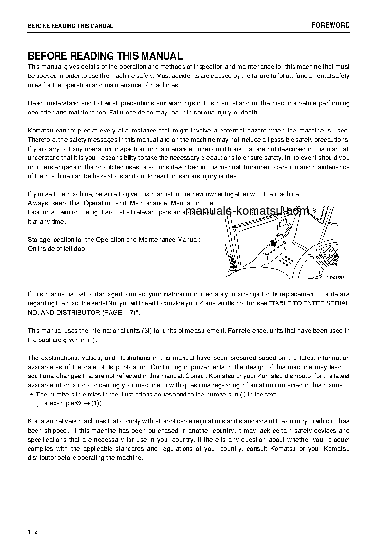Protected: HD785-7(JPN)–40C DEGREE FOR CIS S/N 8393-8377 Operation manual (English)