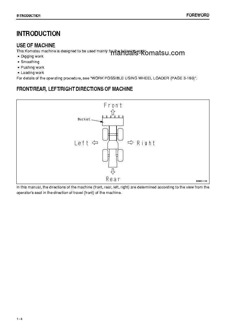Protected: WA600-6(JPN)-R S/N 65021-65023 Operation manual (English)