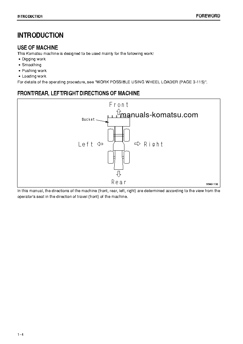 Protected: WA800-3(JPN)-TIER2 S/N 70028-70039 Operation manual (English)
