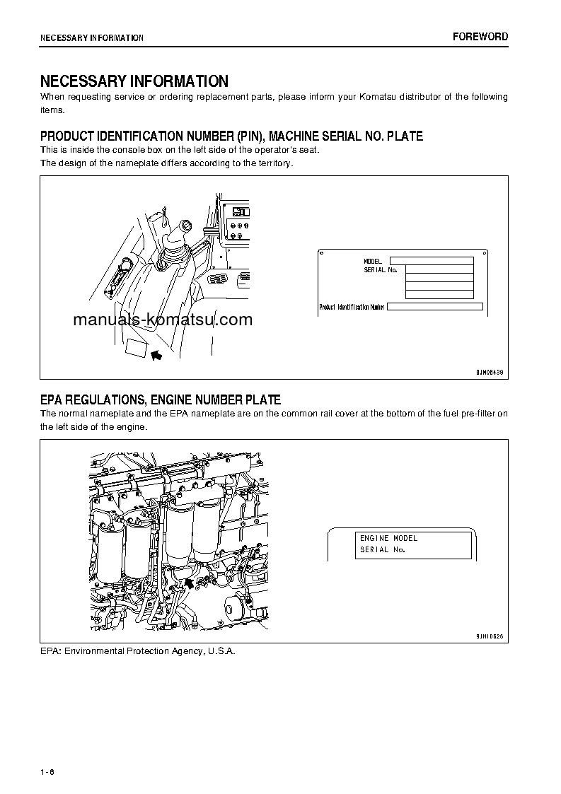 Protected: D475A-5(JPN)-TIER2 S/N 30126-30133 Operation manual (English)