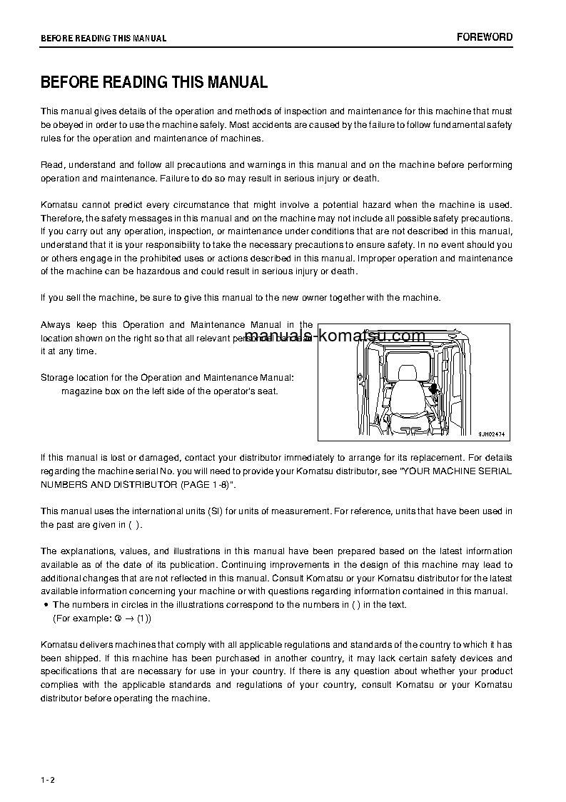 Protected: PC800-8(JPN)-R1 S/N 70001-UP Operation manual (English)