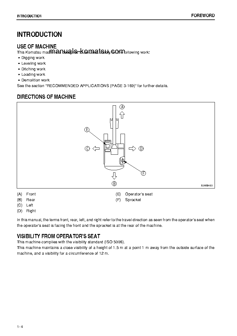 Protected: PC300-8(JPN)-WORK EQUIPMENT GREASE 100H S/N 61207-61465 Operation manual (English)