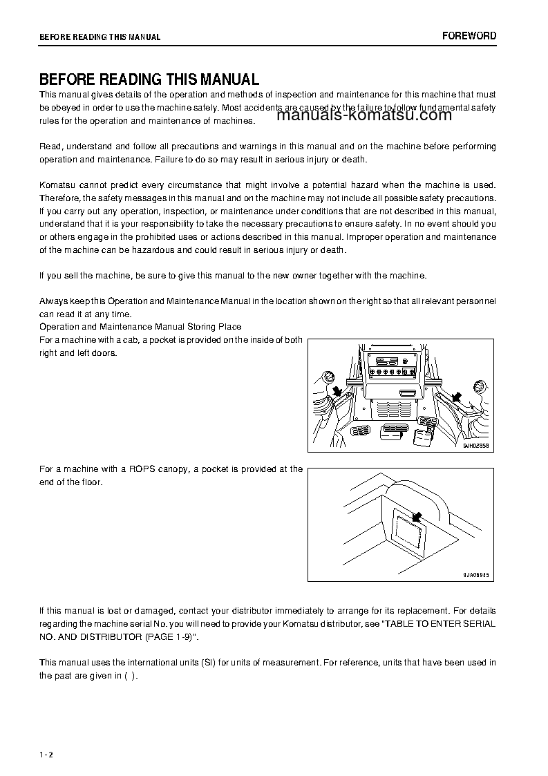 Protected: D65EX-15(JPN)-TIER3 PLUS UNDERCARRIAGE S/N 71676-71745 Operation manual (English)