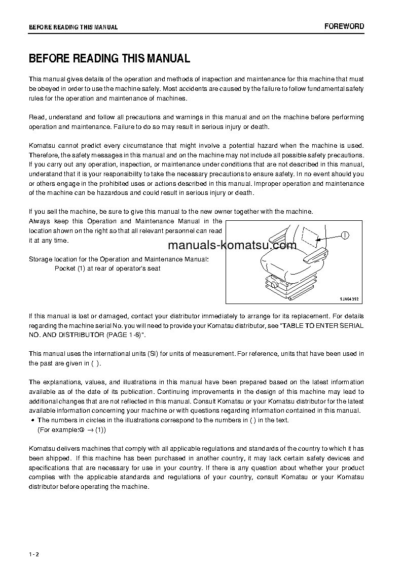 Protected: WA250-6(JPN) S/N 75813-75864 Operation manual (English)