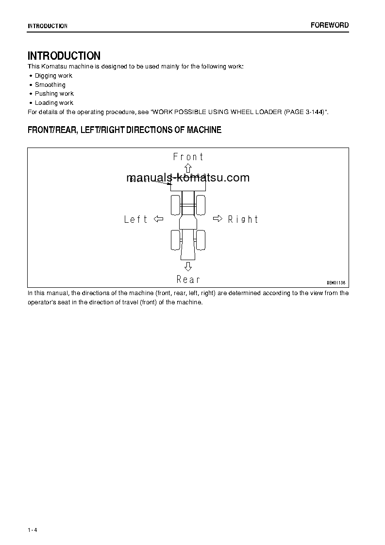 Protected: WA500-6(JPN) S/N 55529-55543 Operation manual (English)
